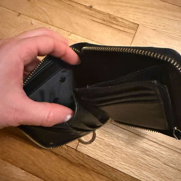 Kate Spade Black Zip Wallet - Picture 4 of 4